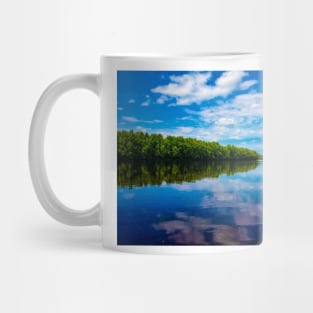 Reflections on the Chippewa River Mug